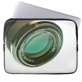 Capa Para Notebook Lens van een fotocamera, een scherpe blik.