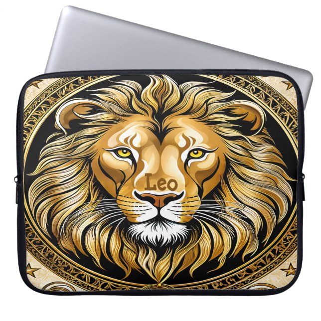 Capa Para Notebook Leo Astrology (Frente)