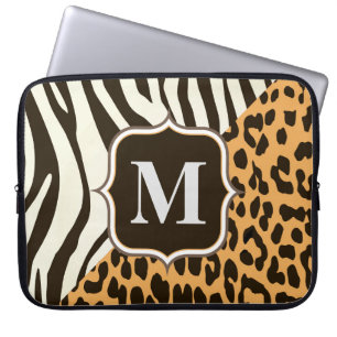 Capa Para Notebook Leopardo e Zebra