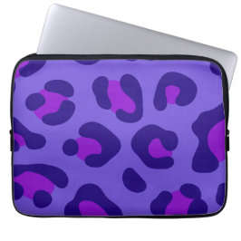 Capa Para Notebook Leopardo Roxo Elétrico