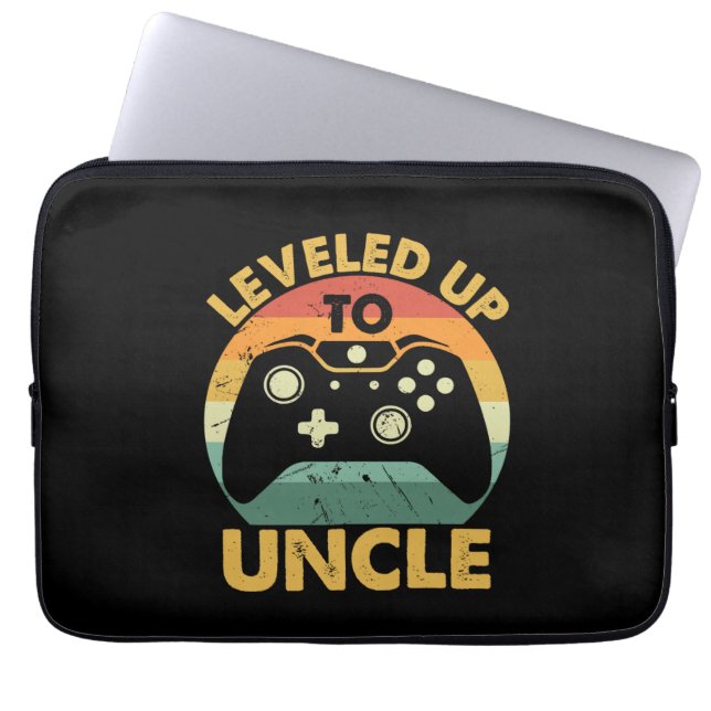 Capa Para Notebook Leveled Up to Uncle (Frente)