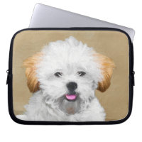Lhasa Apso Puppy Painting - Arte De Cachorro Origi