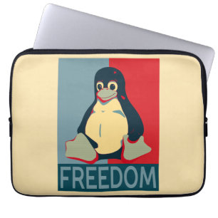 Capa Para Notebook Liberdade de transmissão para usuários Linux