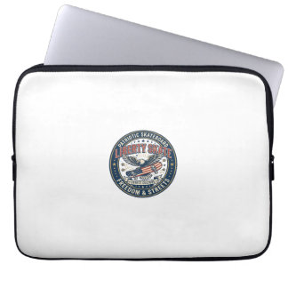 Capa Para Notebook Liberty Skate Patriótico Skateboard Vinta Patrióti