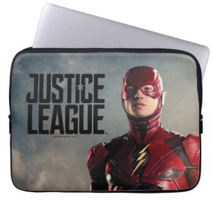 Capa Para Notebook Liga da Justiça Flash no Battlefield