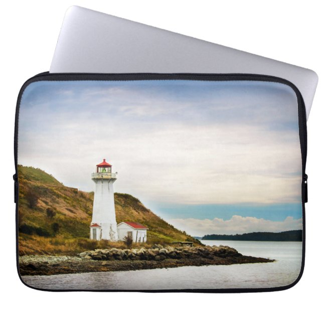 Capa Para Notebook Lighthouses | Georges Island Lighthouse (Frente)