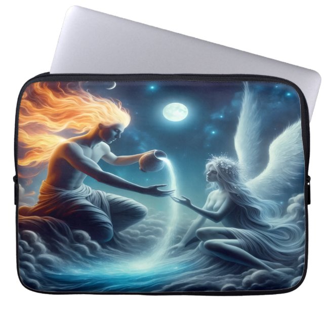 Capa Para Notebook Like Fine Wine Laptop Sleeve (Frente)