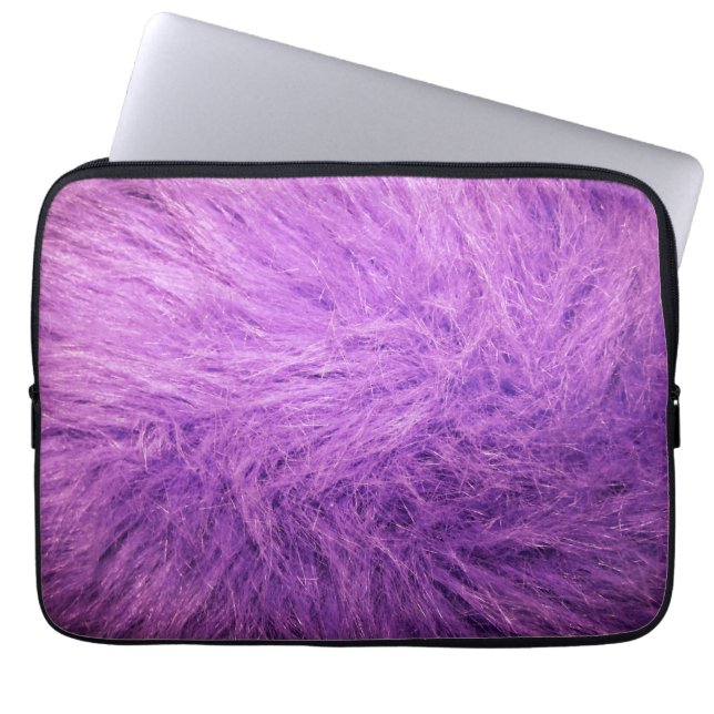 Capa Para Notebook Lilac fur (Frente)