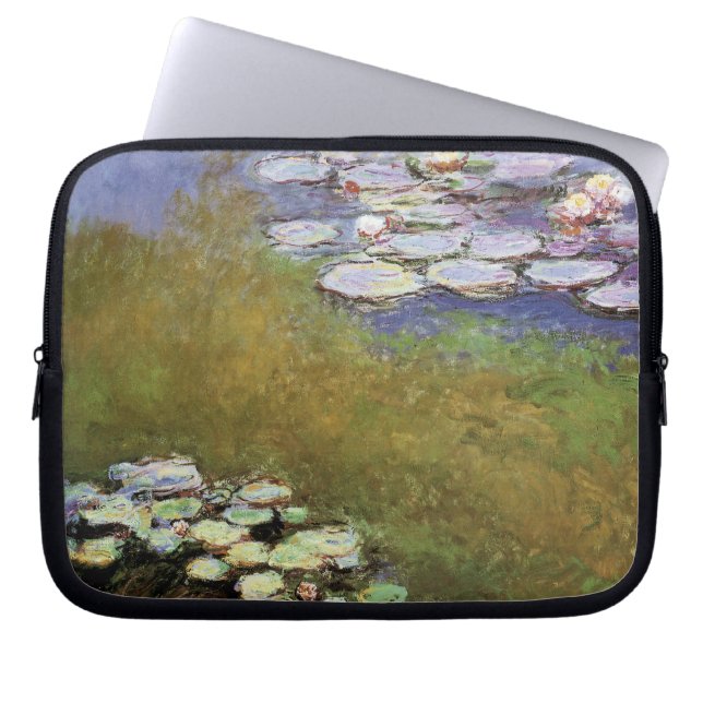 Capa Para Notebook Lillies: 1914-17 por Monet (Frente)