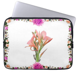Capa Para Notebook Lily Flower Botanical Art
