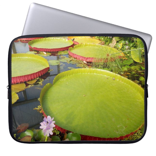 Capa Para Notebook Lily Pads Bolsa de laptop (Frente)
