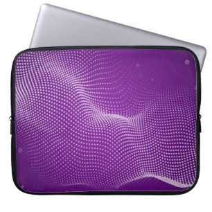 Capa Para Notebook Linda abstrato roxa. Violet neutr