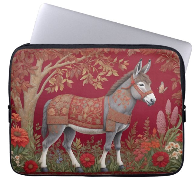 Capa Para Notebook Linda Cinza Donkey Red Country (Frente)