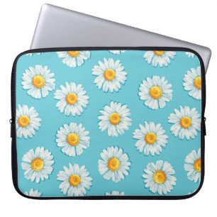 Capa Para Notebook Linda margarida flores sem costura