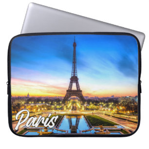Capa Para Notebook Linda Paris, França Torre Eiffel