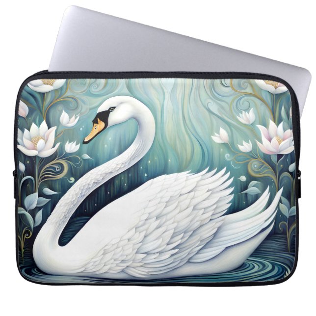Capa Para Notebook Linda Swan (Frente)