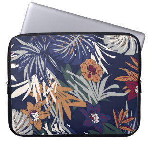 Capa Para Notebook Linda vintagem Padrão floral em muitos tipos