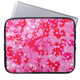 Capa Para Notebook Lindas Flores Vermelhas