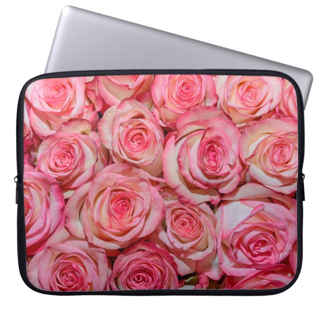 Capa Para Notebook Lindas rosas rosa (Frente)