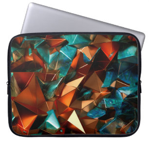 Capa Para Notebook Lindo, elegante, fundo abstrato com metal