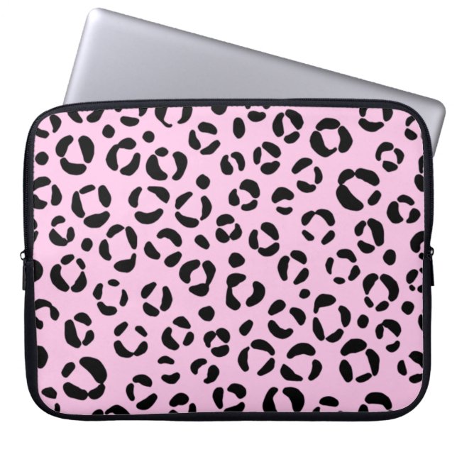 Capa Para Notebook Lindo em Estampa de Animal Rosa (Frente)