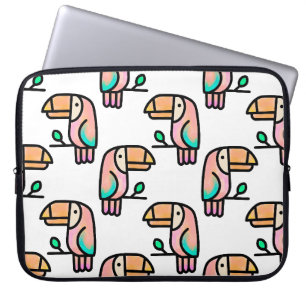 Capa Para Notebook lindo presente de tucano tropical para crianças