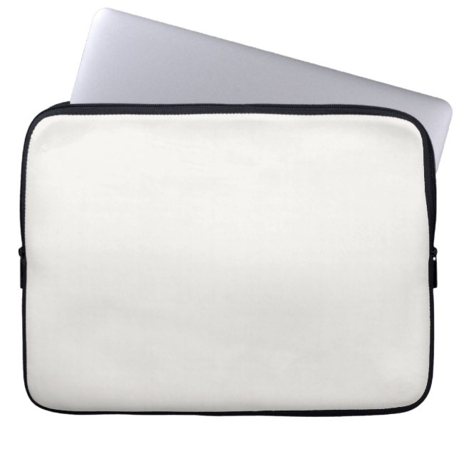 Capa Para Notebook Linen Branco, Esbranquiçado (Frente)