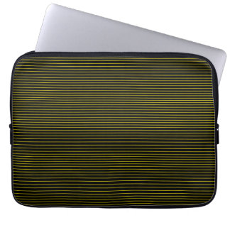 Capa Para Notebook Linhas amarelas mínimas