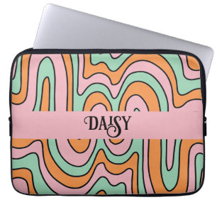 Capa Para Notebook Linhas de onda retrorreflectoras em negrito person