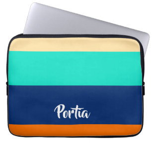 Capa Para Notebook Linhas multicores padronizadas