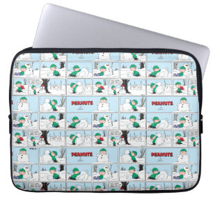 Capa Para Notebook Linus constrói um boneco de neve