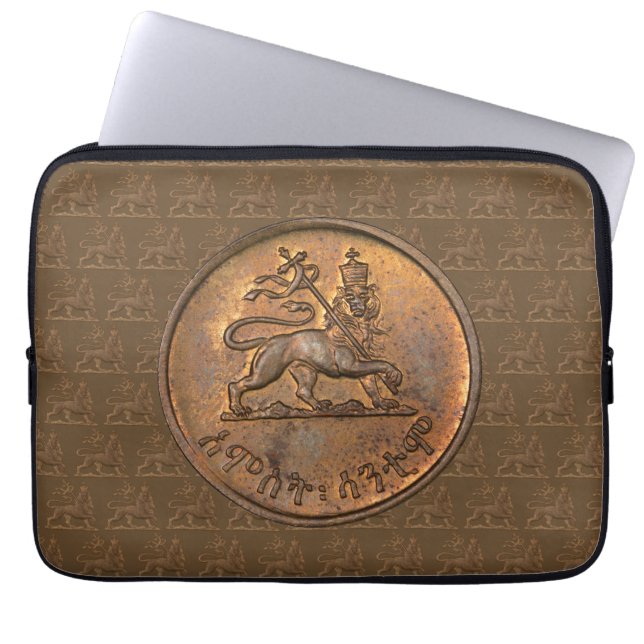 Capa Para Notebook Lion of Judah Selassie Rasta Reggae Africa Roots (Frente)