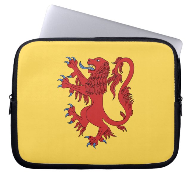 Capa Para Notebook Lion Rampant Gules (Frente)
