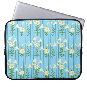 Capa Para Notebook Lírios art nouveau