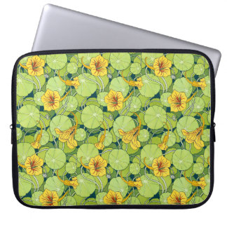 Capa Para Notebook Lírios de Água Antigos