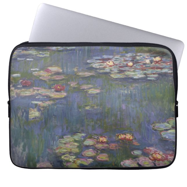 Capa Para Notebook Lírios de água de Claude Monet (Frente)