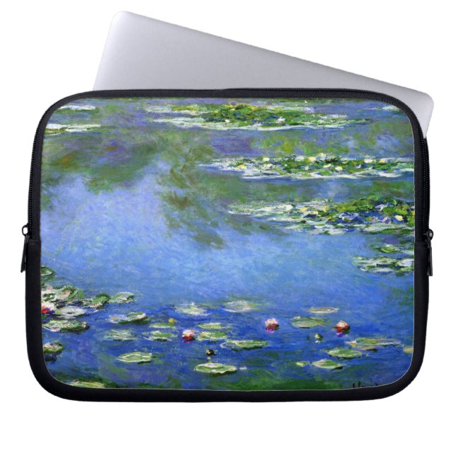 Capa Para Notebook Lírios de água por Claude Monet (Frente)