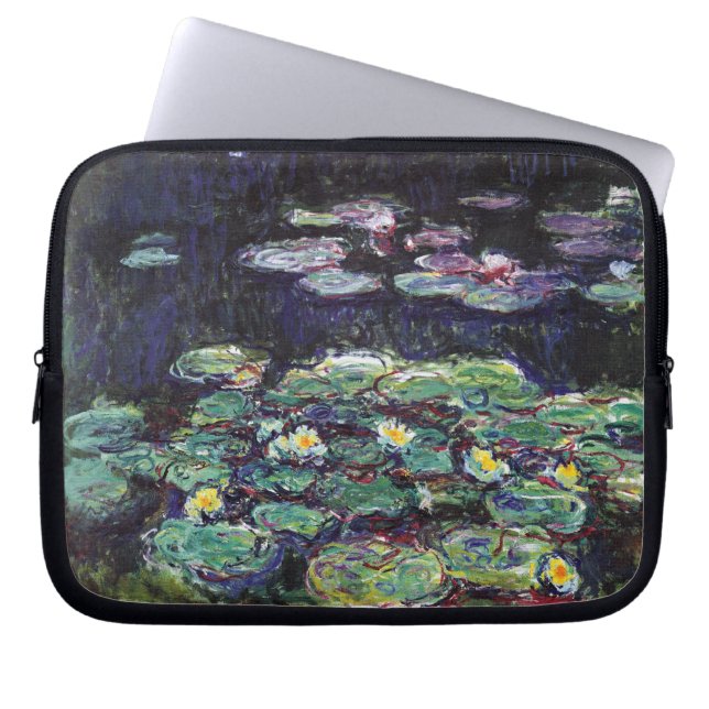 Capa Para Notebook Lírios de água por Claude Monet (Frente)