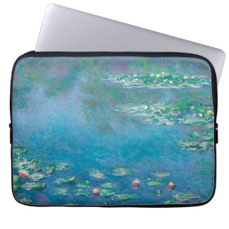 Capa Para Notebook Lírios por Claude Monet Fine Art Painting