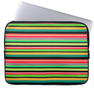 Capa Para Notebook Listras coloridas doces
