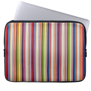 Capa Para Notebook Listras coloridas quentes