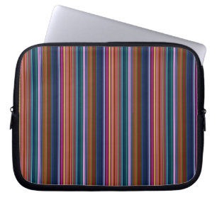 Capa Para Notebook Listras coloridas retrô fofas