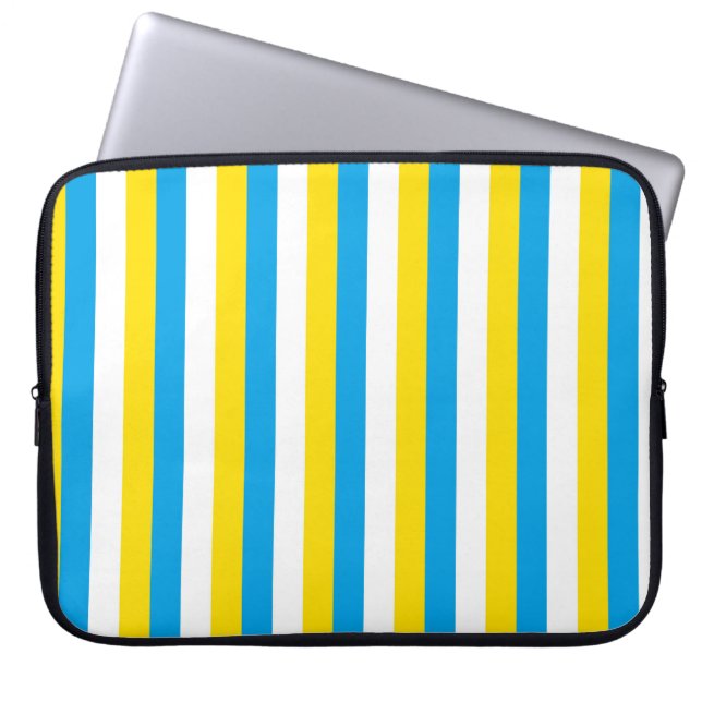 Capa Para Notebook listras da bandeira da argentina símbolo do país a (Frente)