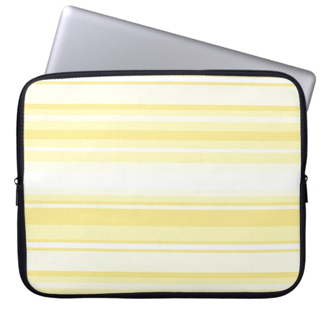 Capa Para Notebook Listras de limão (Frente)
