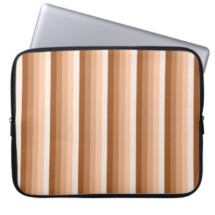 Capa Para Notebook Listras de sombra laranja queimadas