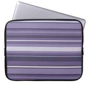 Capa Para Notebook Listras do roxo da urze