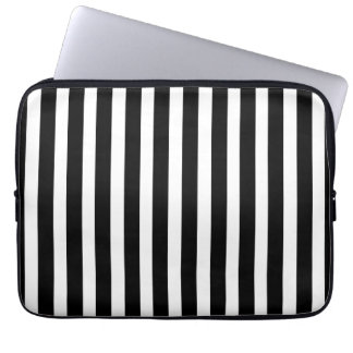 Capa Para Notebook Listras preto e branco