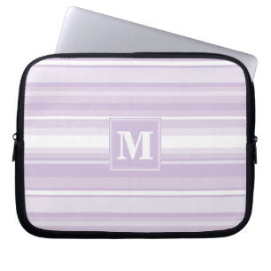 Capa Para Notebook Listras roxas monográficas