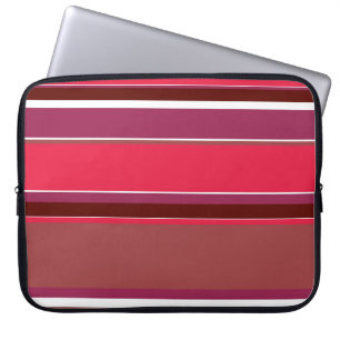 Capa Para Notebook Listras vermelhas