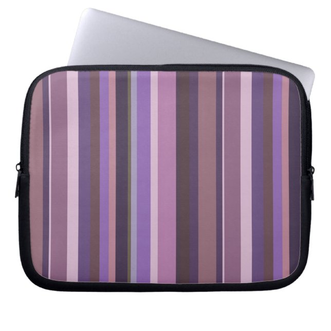 Capa Para Notebook Listras verticais Mauve (Frente)